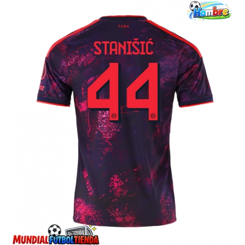 Camiseta Bayern Munich Josip Stanisic #44 Tercera Equipación Replica 2026-27 mangas cortas
